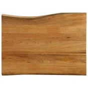 Stolna ploca 70x60x3,8 cm od masivnog drva manga sa živim rubom