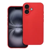 OEM Mehka torbica za iPhone 16, rdeča