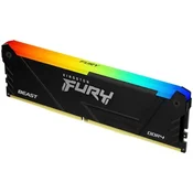 RAM Kingston DDR4 8GB 3600MHz KF436C17BB2A/8 FURY BEAST RGB