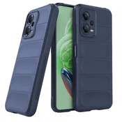 GS Ovitek za Xiaomi Redmi Note 12 5G/POCO X5 5G, igralni, udarno odporen, temno moder