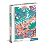 Clementoni - Puzzle Nedelja na plaži - 1 000 kosov