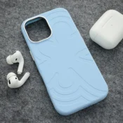 Maska Mag Case Abstract Flow za iPhone 17 cloud blue