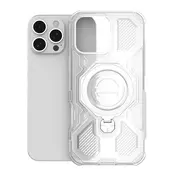 Hibridni ovitek Carbon Shield Pro za Xiaomi Redmi Note 15 Pro Plus/Poco M8 Pro - white transparent