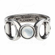 Prstan ALCHEMY GOTHIC - Triple Goddess - R219