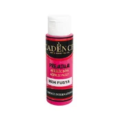 Akrilna barva CADENCE Premium, fuksija, 70 ml