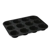 Berlinger Haus Kalup za 12 mafina Matte Black Collection BH-7950N, Crni