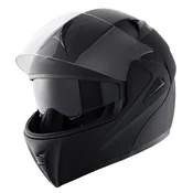 VEVOR Motoristična čelada Unmasked 34,5x27,9x25,5 cm Črna