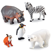 Learning Resources Jumbo živali iz živalskega vrta - velike figure živali iz živalskega vrta