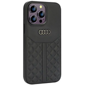 Audi Genuine Leather iPhone 14 Pro Max 6.7 black hardcase AU-TPUPCIP14PM-Q8/D1-BK (AU-TPUPCIP14PM-Q8/D1-BK)