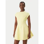 Bardot Cocktail obleka Beckett 60382DB Rumena Regular Fit