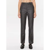 TWINSET Hlače iz tkanine 232TT2451 Siva Regular Fit