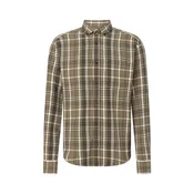 JOOP! Jeans Srajca Hali oliva/temno zelena/bela