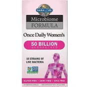 Garden of life Dr. Formulated Probiotiki Once Daily Womens (probiotiki za ženske), 50 milijard CFU, 16 sevov, 30 rastlinskih kapsul