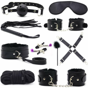 Set pripomočkov bdsm - erotične igrače