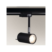 Shilo 6602 - Reflektorska svjetiljka za tračni sustav FUSSA 1xGU10/15W/230V crna
