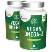 Essentials Vegan Omega-3, visoka doza - veganski, 60 kapsula 1+1 GRATIS