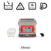 ASONIC ultrazvočni čistilec PRO 50 - 40kHz