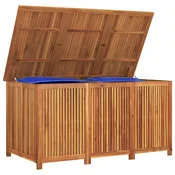 Vrtna kutija za pohranu 150x80x75 cm od masivnog drva bagrema