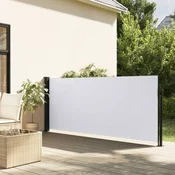 Bocna tenda na uvlacenje bijela 140 x 300 cm