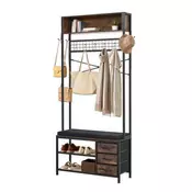 VEVOR Vrtni regal 800x300x1800 mm za shranjevanje