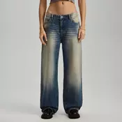 Straight fit farmerke