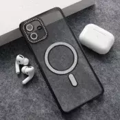 Maska Mag Case Cirkon Camera za Samsung A07/ A075F crna