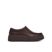 Clarks Nizki čevlji Torhill Bee 26327768 Temno rjava