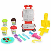 Set za modeliranje tijesta | 4 boje + pribor