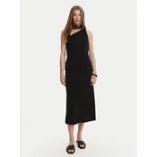 Max Mara Leisure Cocktail obleka Verbena 2516621068 Črna Regular Fit