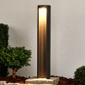 Lucande Lucidna LED luč za osvetlitev poti Jaron, 65 cm, antracit, IP54 - Sodobni - grafitno siva, bela - Kovina