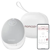 Momcozy MOMCOZY M9 Brezžična prsna črpalka z nadzorom preko aplikacije, siv enojni komplet