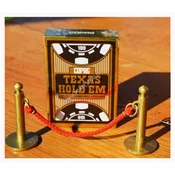 COPAG karte za poker GOLD EDITION 100% plastika jumbo index, crne