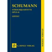 SCHUMANN:STRING QUARTET OP.41 STUDY SCORE