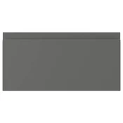 VOXTORP Front fioke, tamnosiva, 40x20 cm