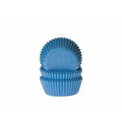 Pecivo cupcakes sky blue 60pcs