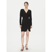 DKNY Cocktail obleka DD4JI62A Črna Slim Fit