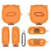 INF TPU zaščitni ovitek za Shokz OpenFit 2+/T921 – vodoodporen in praln Orange, (5000290902)
