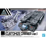 Gundam 30MM Exa-Vehicle Customize Carrier, mjerilo 1/144
