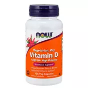 NOW FOODS Vitamin D 1000 IU 120 kaps.