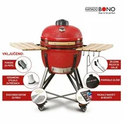 Kamado BONO Media Red
