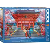 Eurographics - Puzzle Sakura in spring - 1 000 kosov