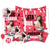Personal Personaliziran rojstnodnevni komplet - Pikčasto praznovanje