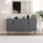 Hanah Home Konzolni sto Clara, 150x75x36 cm, Antracit