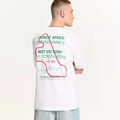 Cropp - Bela majica s printom - white