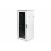 Netzwerkschrank 19 26HE Digitus 1342x600x600 mm, Farbe, Siva (RAL 7035)