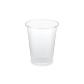 Skodelica (PLA) prozorna O70mm 180ml [100 kos]