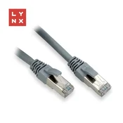 LYNX FTP povezovalni kabel Cat6, PVC, 5 m, siv
