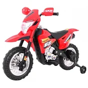Otroški motor na akumulator Bike Cross G - rdeč