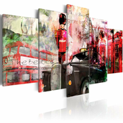 Slika - Memories from London - 5 pieces 100x50