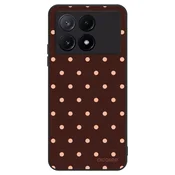 ULTIMATE CASE za Xiaomi Poco X6 Pro - Peach Dots & Chocolate
